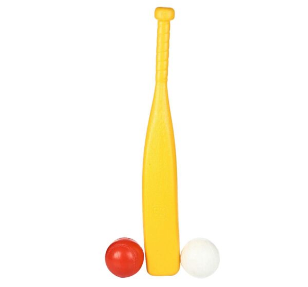 Zoozi Striker Baseball Bat with Ball for Kids Multicolor 5Y+
