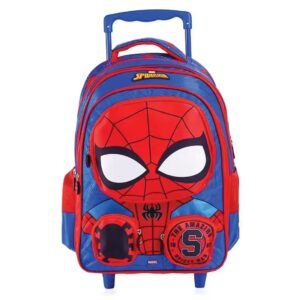 Striders Spider-Man Premium Kids' Trolley School Bag, 16-Inch, 6Y+