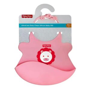 Fisher Price Silicon Bib, 4M+