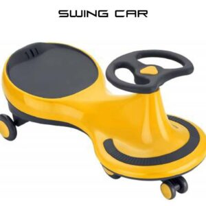 Zoozi Swing Carfor Outdoor play Yellow 24M+
