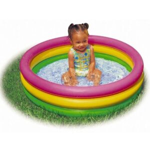 Intex Sunset Glow Pool 3 Feet Water Play for Kids 12M+, Multicolour