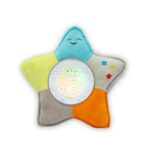 Pinokio Starlight Projector Teddy Bear, Soft Plush Toy with Soothing LED Nightlight for Kids’ Cozy Sleep and Dreamy Nights, 18M+